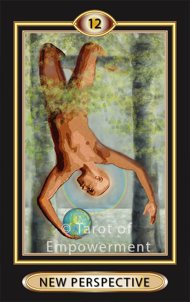 The New Perspective Card - Tarot of Empowerment Deck by Judith Sult and Gordana Curtis