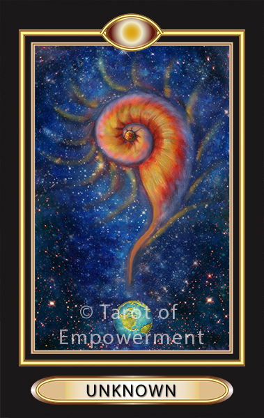 The Unknown Card - Tarot of Empowerment Deck by Judith Sult and Gordana Curtis